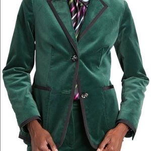 kate spade velvet blazer